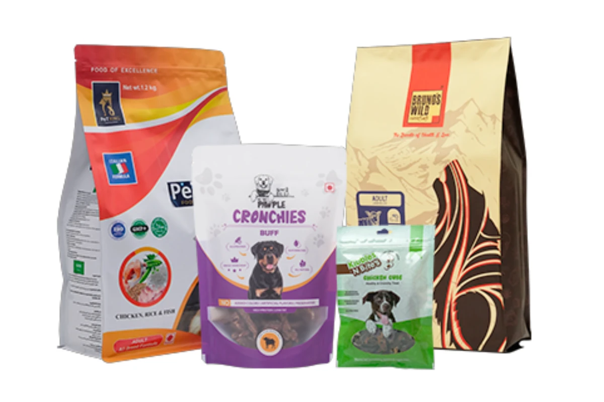 Custom Pet Food Packaging Bags with the Best Design