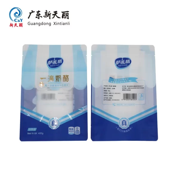 Индивидуальные ласточкины пакеты с прозрачным окном для упаковки снеков