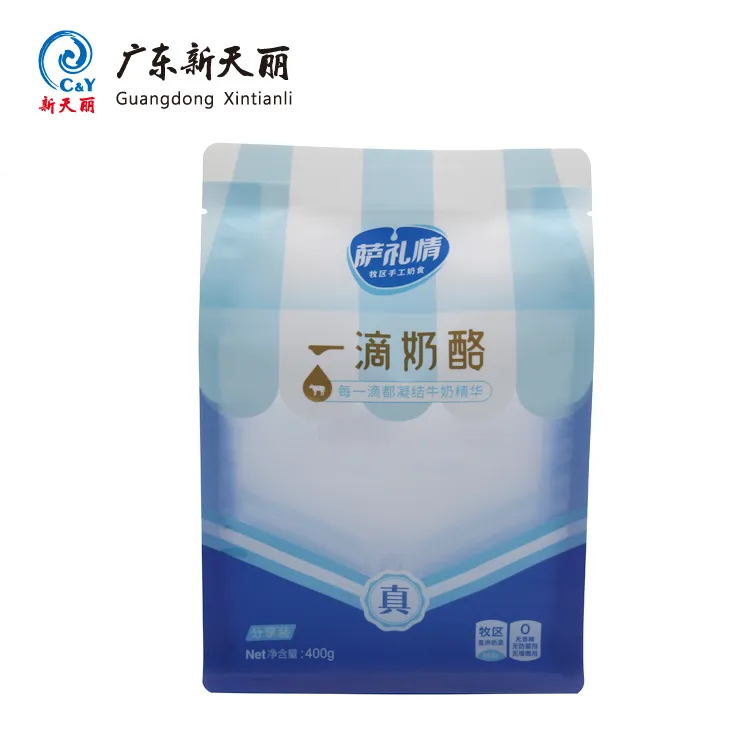 Custom Gusseted Bags With Clear Window For Snack Packaging