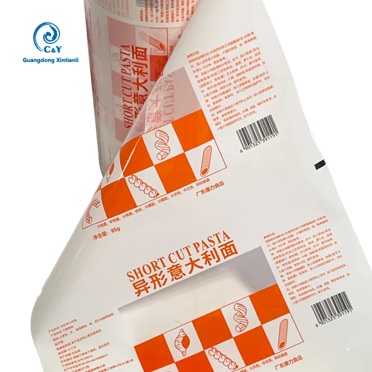 Emballage alimentaire Film en rouleau, Spaghetti Rouleau imprimé personnalisé