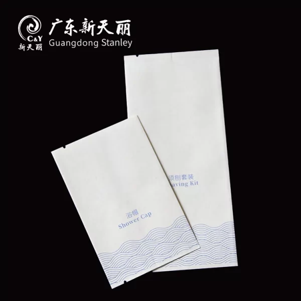 Bulk Custom Eco Friendly Pouch Packaging For Hotel Amenities