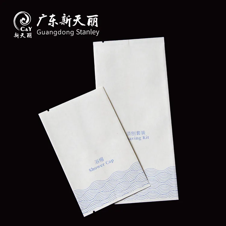 Bulk Custom Eco Friendly Pouch Packaging For Hotel Amenities