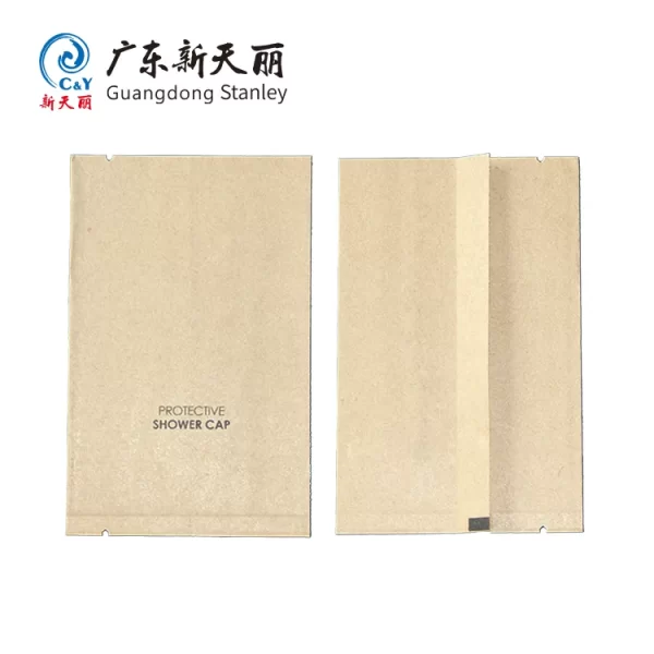 Eco-Friendly Custom-Printed Flat Pouch for Hotel Toiletries