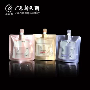 批发立式水口袋、旅行液体袋