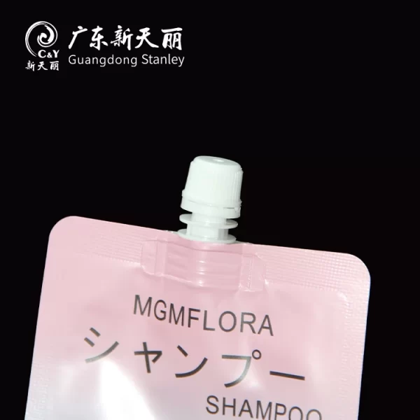 Customized Aluminum Spout Pouch, Travel Shampoo Pouch