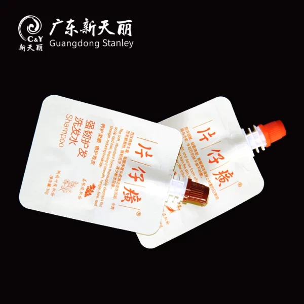 30mg Hair Conditioner Pouch, Custom Stand Up Spout Pouch