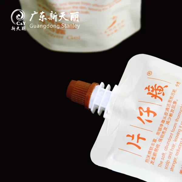 30mg Hair Conditioner Pouch, Custom Stand Up Spout Pouch