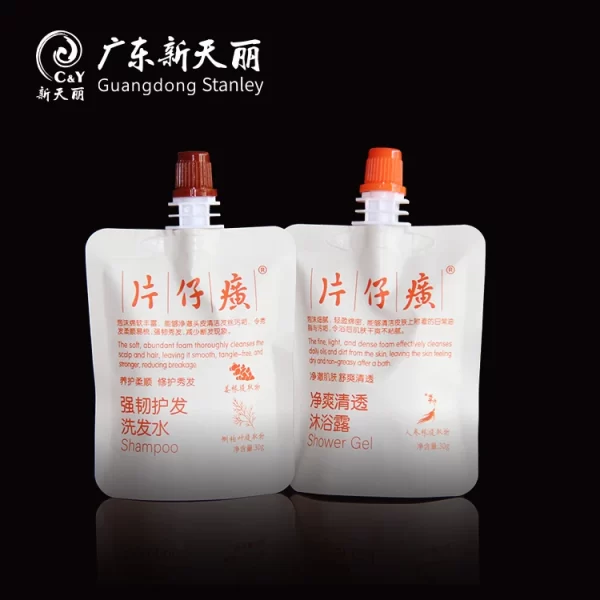 30mg Hair Conditioner Pouch, Custom Stand Up Spout Pouch