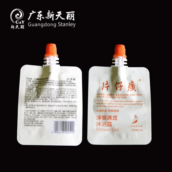 30mg Hair Conditioner Pouch, Custom Stand Up Spout Pouch