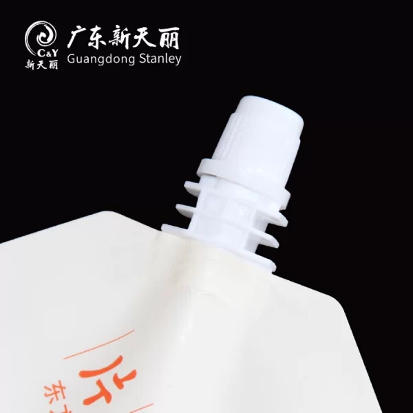 OEM Stand Up Pouches With Spout, 50mg Shampoo Packaging